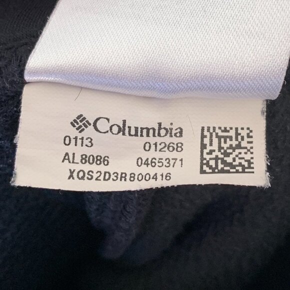COLUMBIA Black Fleece Pants Outdoors Winter Gorpcore Women's Size Small - Picture 8 of 10